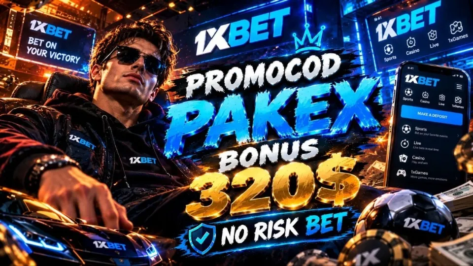 How the 1xBet bonus code PAKEX unlocks your welcome offer on your first deposit in 2026